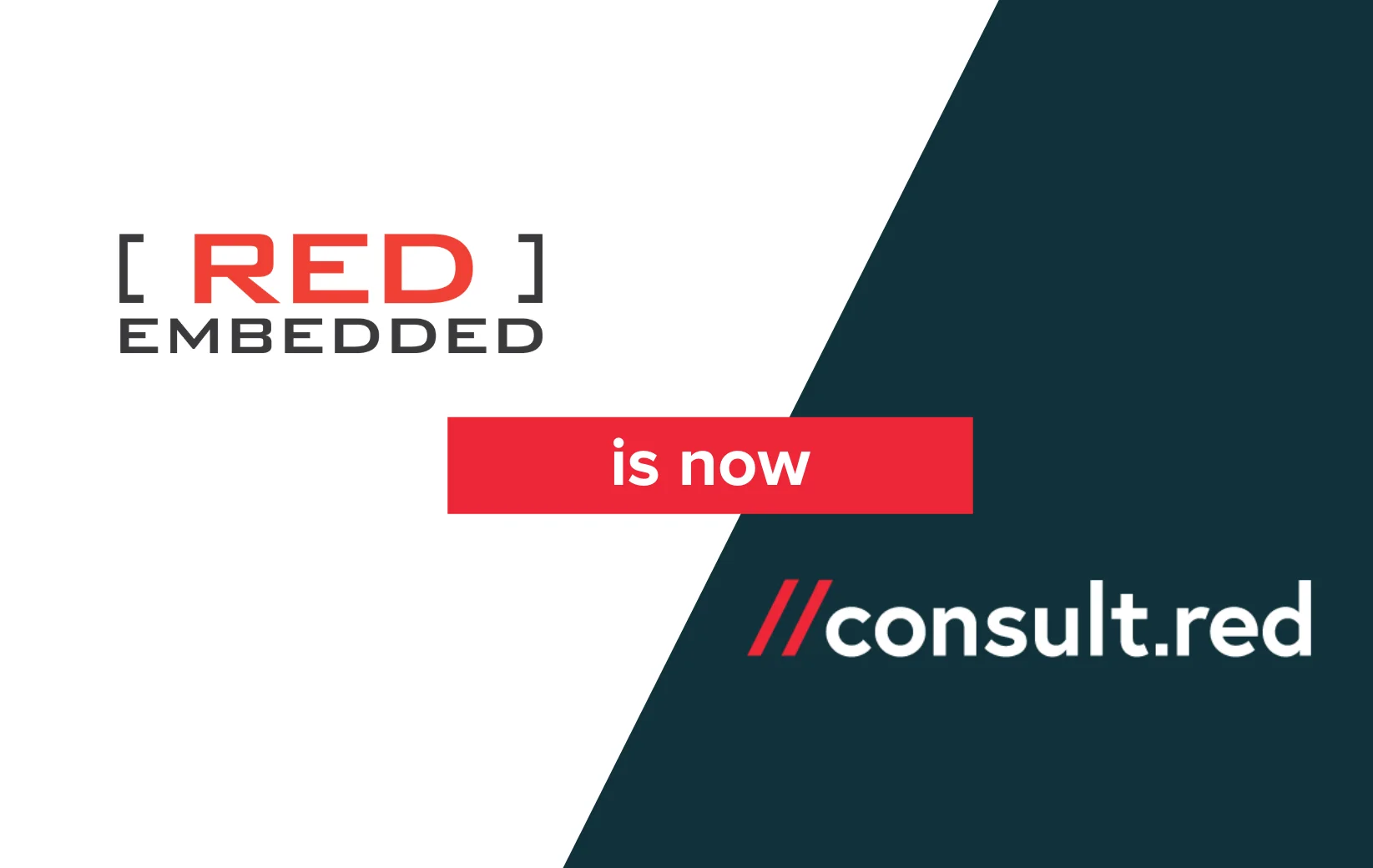 Red Embedded announces rebrand to Consult Red