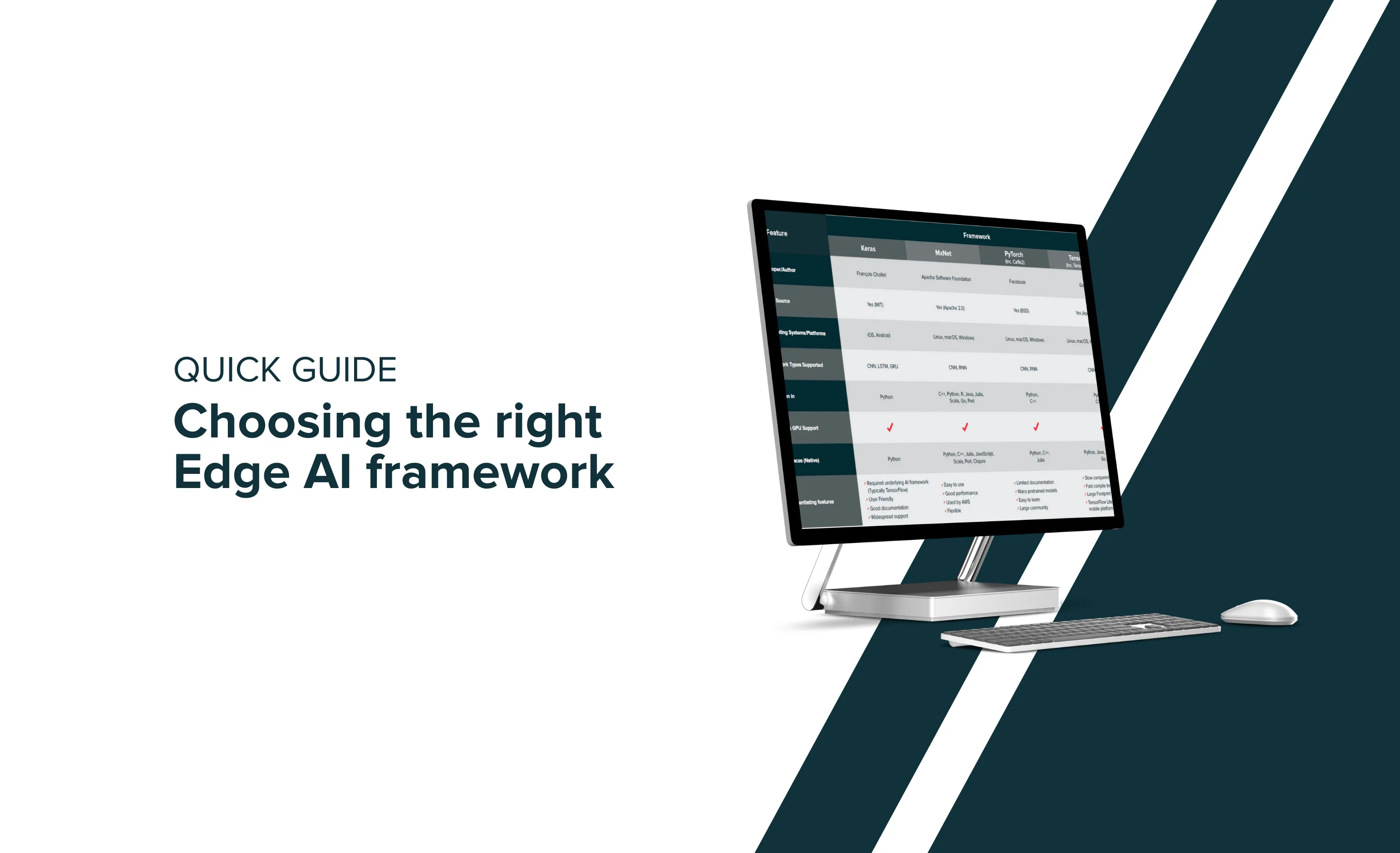 Choosing the right Edge AI framework