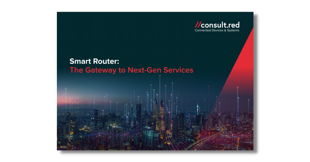 Smart Router: The Gateway to Next-Gen Services Brochure Front page