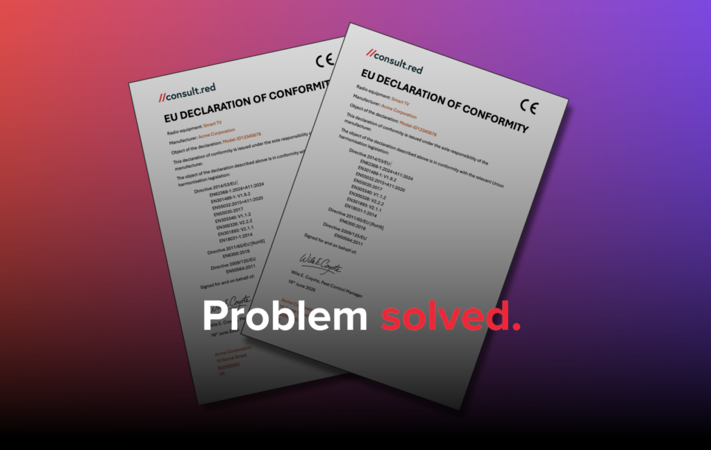 3rd Party Product Compliance: De-risking Market Readiness