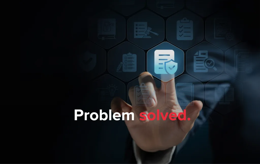 Problem solved CSP (3rd Party Compliance)