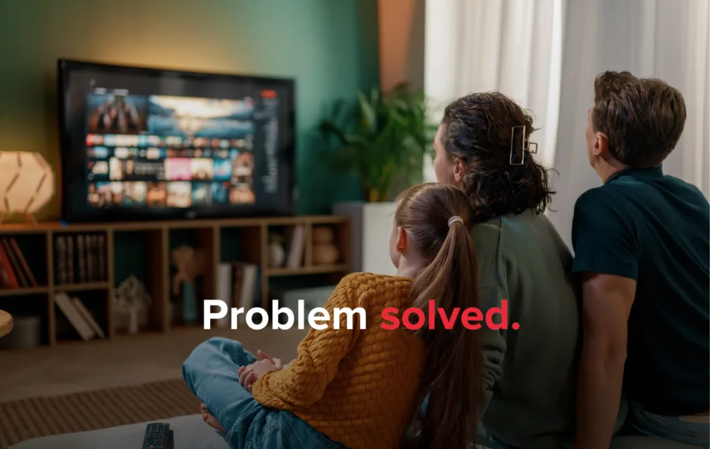 Problem solved Media Product (TV Compliance)